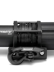 Load image into Gallery viewer, Black OPS 2500 LB. UTV/ATV WINCH (WITH WIRELESS REMOTE & SYNTHETIC ROPE) - WWW.GOINGDEEPSNORKELS.COM