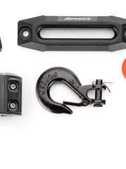 Load image into Gallery viewer, BLACK OPS 4500 LB. UTV/ATV WINCH (WITH WIRELESS REMOTE & SYNTHETIC ROPE) - WWW.GOINGDEEPSNORKELS.COM