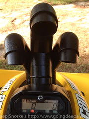 Load image into Gallery viewer, Can Am Renegade 500/800 (2007-2011) Snorkel Kit - WWW.GOINGDEEPSNORKELS.COM
