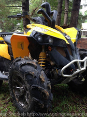 Load image into Gallery viewer, Can Am Renegade 800/1000 (2012-2019) Snorkel Kit - WWW.GOINGDEEPSNORKELS.COM