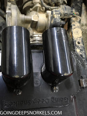 Load image into Gallery viewer, Polaris Sportsman 570 (2014-2021) Snorkel Kit - WWW.GOINGDEEPSNORKELS.COM