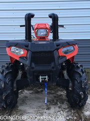 Load image into Gallery viewer, Polaris Sportsman 570 (2014-2021) Snorkel Kit - WWW.GOINGDEEPSNORKELS.COM