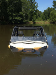 Load image into Gallery viewer, Can Am Commander 800/1000 snorkel kit by Going Deep Snorkels, includes air intake and vent components for 2011-2020 models.
