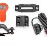 Load image into Gallery viewer, Black OPS 2500 LB. UTV/ATV WINCH (WITH WIRELESS REMOTE &amp; SYNTHETIC ROPE) - WWW.GOINGDEEPSNORKELS.COM
