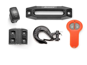 BLACK OPS 4500 LB. UTV/ATV WINCH (WITH WIRELESS REMOTE & SYNTHETIC ROPE) - WWW.GOINGDEEPSNORKELS.COM