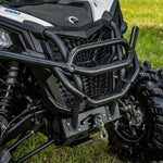 Load image into Gallery viewer, CAN-AM MAVERICK TRAIL WINCH MOUNTING PLATE (2018+) - WWW.GOINGDEEPSNORKELS.COM
