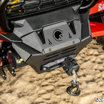 Load image into Gallery viewer, POLARIS RZR XP 1000 WINCH MOUNTING PLATE (2024 +) - WWW.GOINGDEEPSNORKELS.COM
