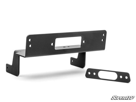 POLARIS RANGER MIDSIZE WINCH MOUNTING PLATE - WWW.GOINGDEEPSNORKELS.COM