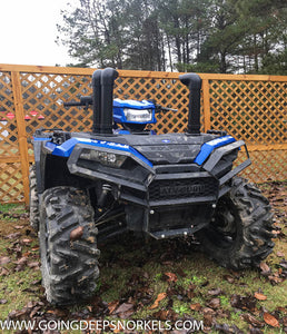 Polaris Sportsman 850 1000 Snorkel Kit (2017-2020) - WWW.GOINGDEEPSNORKELS.COM
