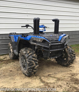 Polaris Sportsman 850 1000 Snorkel Kit (2017-2020) - WWW.GOINGDEEPSNORKELS.COM