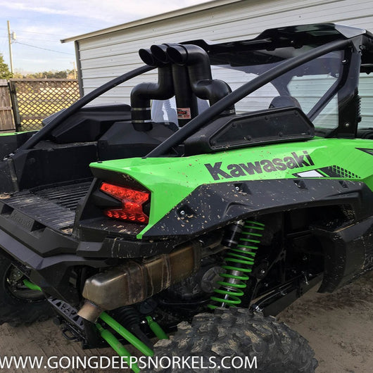 Kawasaki KRX TERYX 1000 (2020-2021) Snorkel kit - WWW.GOINGDEEPSNORKELS.COM