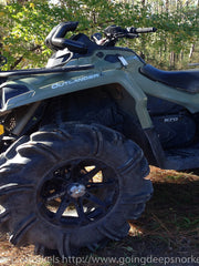 Load image into Gallery viewer, Can Am Outlander 450L / 500L / 570L Snorkel Kit - WWW.GOINGDEEPSNORKELS.COM
