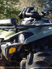 Load image into Gallery viewer, Can Am Outlander 450L / 500L / 570L Snorkel Kit - WWW.GOINGDEEPSNORKELS.COM
