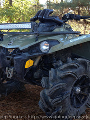 Load image into Gallery viewer, Can Am Outlander 450L / 500L / 570L Snorkel Kit - WWW.GOINGDEEPSNORKELS.COM
