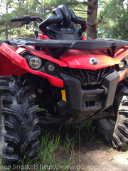 Load image into Gallery viewer, Can Am Outlander 500/650/800/850/1000 (2012-2019) Snorkel Kit - WWW.GOINGDEEPSNORKELS.COM
