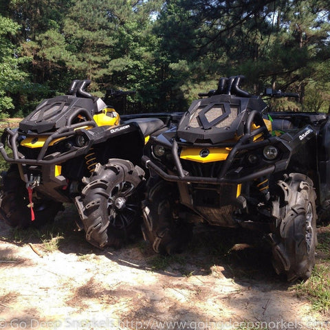 Can Am Outlander XMR 570/650/800/850/1000 Snorkel Kit (2012-2021) - WWW.GOINGDEEPSNORKELS.COM