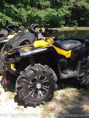 Load image into Gallery viewer, Can Am Outlander XMR 570/650/800/850/1000 Snorkel Kit (2012-2021) - WWW.GOINGDEEPSNORKELS.COM
