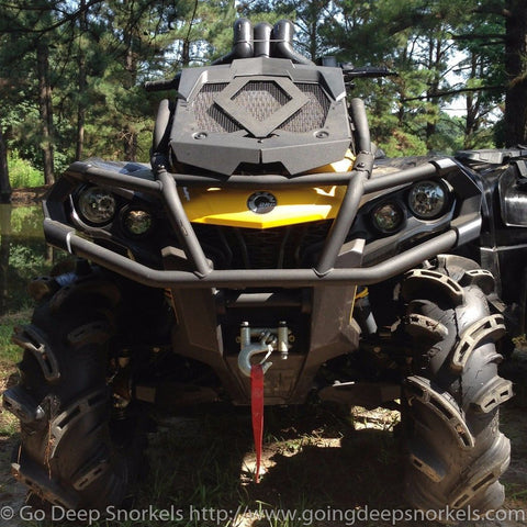 Can Am Outlander XMR 570/650/800/850/1000 Snorkel Kit (2012-2021) - WWW.GOINGDEEPSNORKELS.COM
