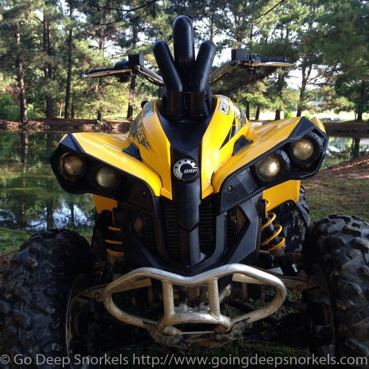 Can Am Renegade 500/800 (2007-2011) Snorkel Kit - WWW.GOINGDEEPSNORKELS.COM