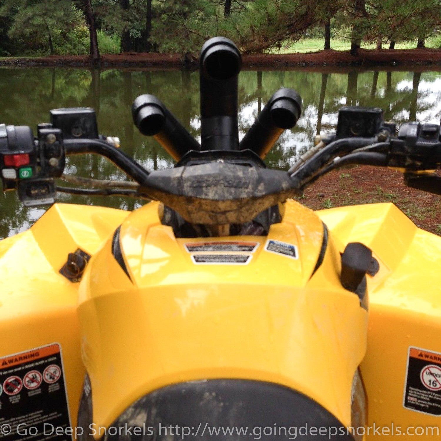 CAN AM RENEGADE 800/1000 XMR CONVERISON SNORKEL KIT , INCLUDED