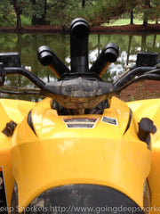 Load image into Gallery viewer, Can Am Renegade 800/1000 (2012-2019) Snorkel Kit - WWW.GOINGDEEPSNORKELS.COM
