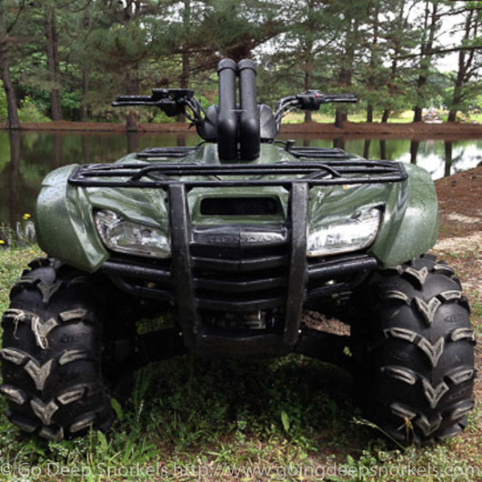 Honda 420 Rancher (2007-2013) Snorkel Kit - WWW.GOINGDEEPSNORKELS.COM