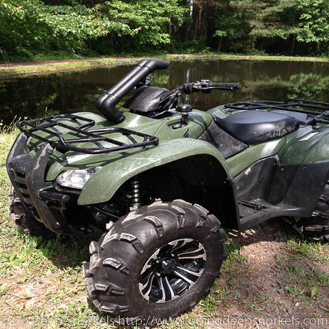 Honda 420 Rancher (2007-2013) Snorkel Kit - WWW.GOINGDEEPSNORKELS.COM