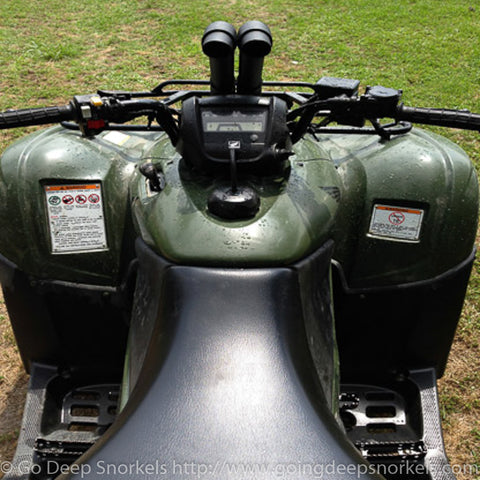 Honda 420 Rancher (2007-2013) Snorkel Kit - WWW.GOINGDEEPSNORKELS.COM