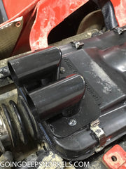 Load image into Gallery viewer, Polaris Sportsman 570 (2014-2021) Snorkel Kit - WWW.GOINGDEEPSNORKELS.COM
