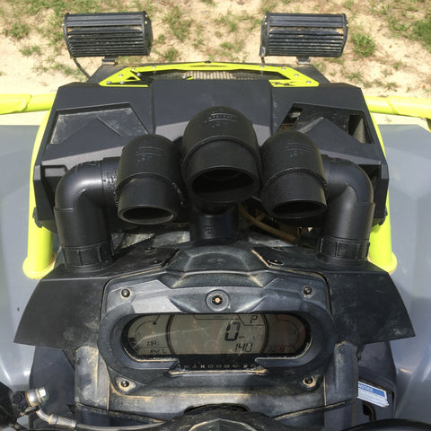 OUTLANDER XMR RISERS  WWW.GOINGDEEPSNORKELS.COM