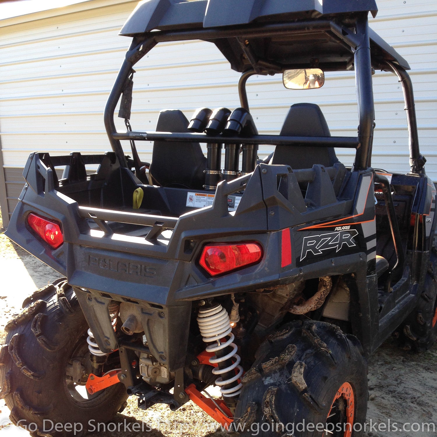 Polaris RZR 800 2008 2014 Snorkel Kit WWW.GOINGDEEPSNORKELS.COM