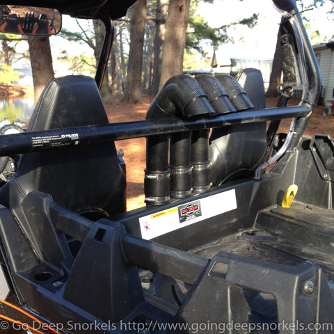 Polaris RZR 800 (2008-2014) Snorkel Kit - WWW.GOINGDEEPSNORKELS.COM