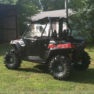 Polaris RZR 800 (2008-2014) (Tall Stacks) Snorkel Kit - WWW.GOINGDEEPSNORKELS.COM