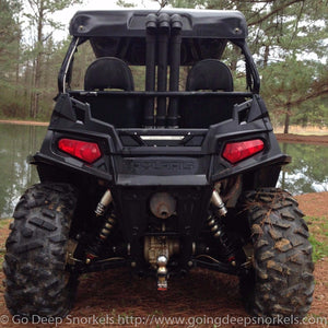 Polaris RZR 800 (2008-2014) (Tall Stacks) Snorkel Kit - WWW.GOINGDEEPSNORKELS.COM