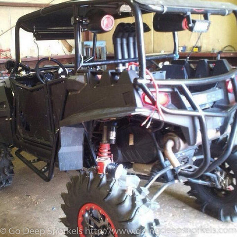 Polaris RZR 900 XP (2011-2014) Snorkel Kit - WWW.GOINGDEEPSNORKELS.COM
