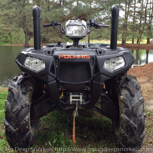 Polaris Sportsman 550/850 Snorkel Kit (2009-2016) - WWW.GOINGDEEPSNORKELS.COM