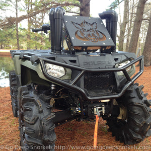 Polaris Sportsman 570 (2014-2021) Snorkel Kit - WWW.GOINGDEEPSNORKELS.COM