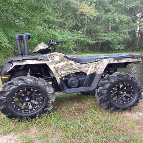Polaris Sportsman 570 (2014-2021) Snorkel Kit - WWW.GOINGDEEPSNORKELS.COM