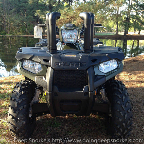 Polaris Sportsman 450/ETX Snorkel Kit - WWW.GOINGDEEPSNORKELS.COM