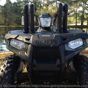 Polaris Sportsman 450/ETX Snorkel Kit - WWW.GOINGDEEPSNORKELS.COM