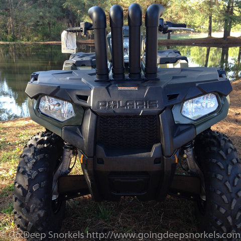 Polaris Sportsman 450/ETX Snorkel Kit - WWW.GOINGDEEPSNORKELS.COM