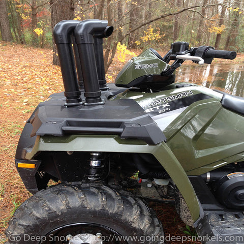 Polaris Sportsman 450/ETX Snorkel Kit - WWW.GOINGDEEPSNORKELS.COM