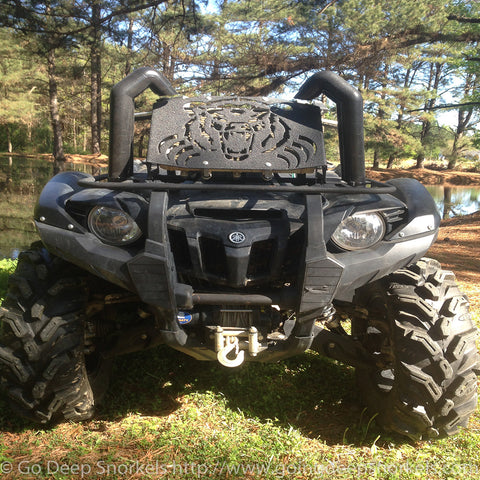 Yamaha Grizzly 550/700 (2007-2015) Snorkel Kit - WWW.GOINGDEEPSNORKELS.COM